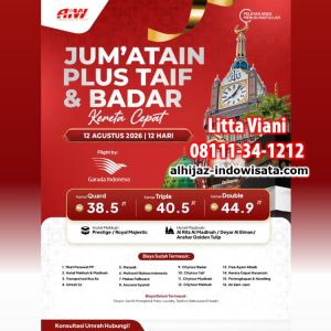 JUM'ATAIN TAIF BADAR KERETA CEPAT AGUSTUS