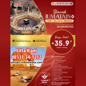 UMROH JUM'ATAIN TAIF + AL ULA + BADAR + KERETA CEPAT