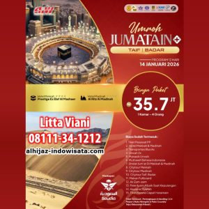 UMROH JUM'ATAIN TAIF + BADAR KERETA CEPAT