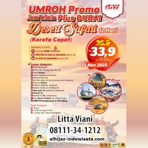 UMROH PROMO JUM'ATAIN DUBAI