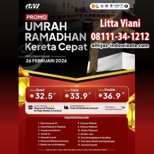 UMROH RAMADHAN KERETA CEPAT