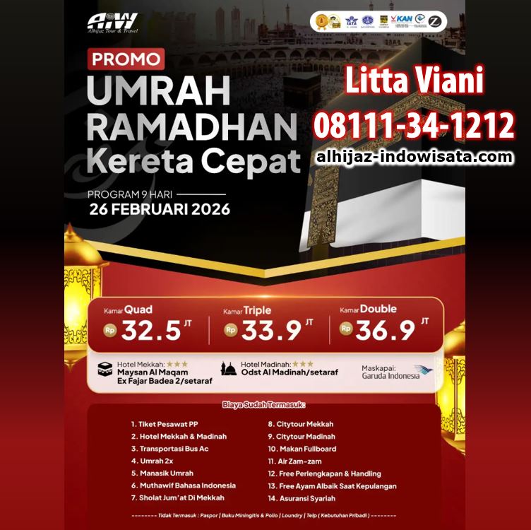 UMROH RAMADHAN KERETA CEPAT