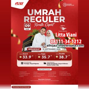 UMROH REGULER KERETA CEPAT