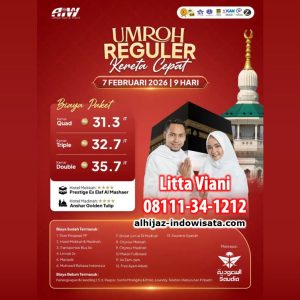 UMROH REGULER KERETA CEPAT FEBRUARI