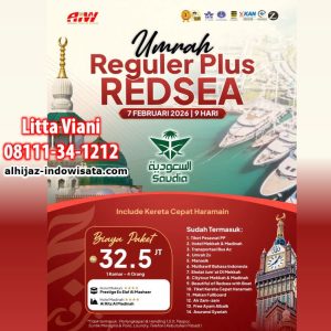 UMROH REGULER + REDSEA KERETA CEPAT