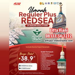 UMROH REGULER + REDSEA KERETA CEPAT JANUARI 2026
