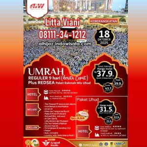 UMROH REGULER REDSEA MIX RAHMAH
