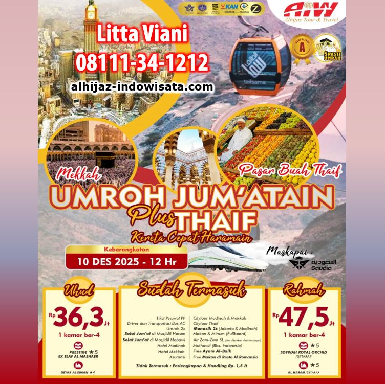 umroh jum'ataian thaif