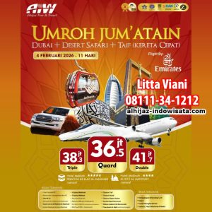 umroh jum'atain dubai desert safari taif 2025