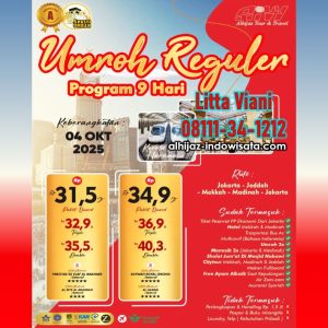 umroh reguler 4oktober