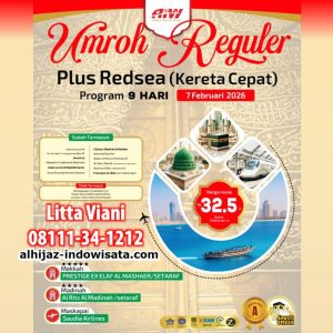 umroh reguler kereta cepat februari