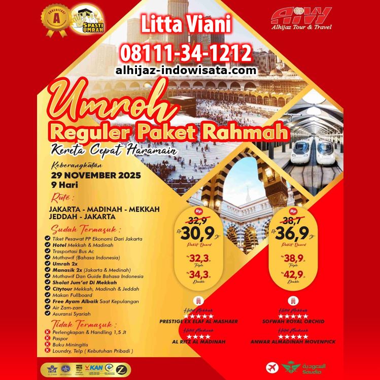 umroh reguler november