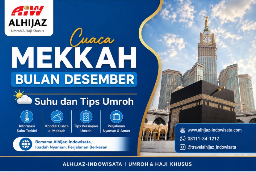 Cuaca Mekkah Bulan Desember