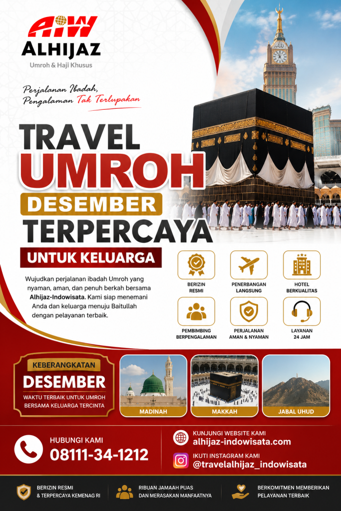Travel Umroh Desember Terpercaya